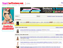 Tablet Screenshot of lastraviesas.com